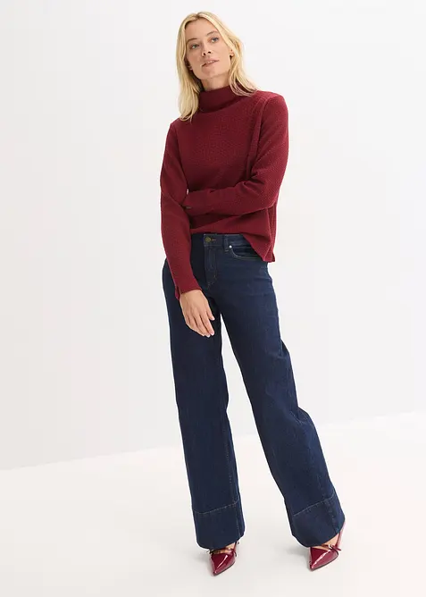 Mikina se stoj&aacute;čkem, bonprix