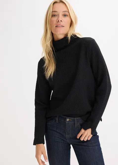 Mikina se stoj&aacute;čkem, bonprix