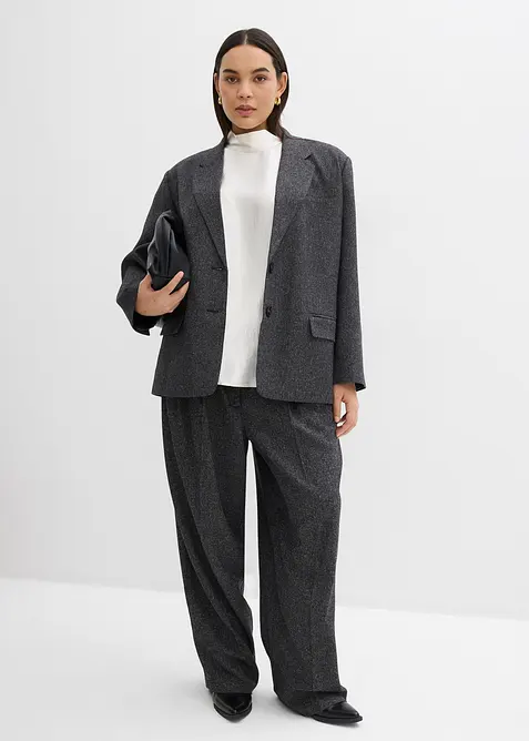 Kalhoty Marlene z měkk&eacute; visk&oacute;zov&eacute; směsi, bonprix