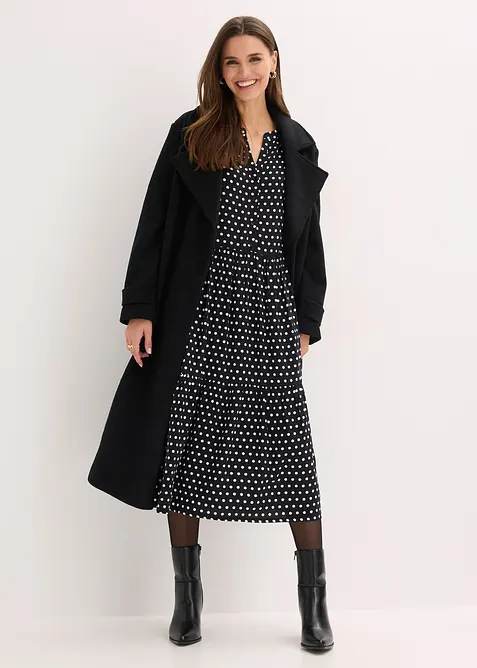 Midi &scaron;aty ze spl&yacute;vav&eacute; visk&oacute;zy, bonprix