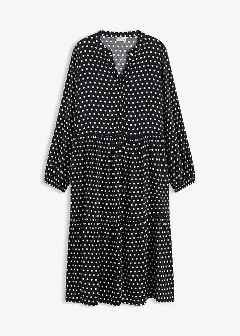 Midi &scaron;aty ze spl&yacute;vav&eacute; visk&oacute;zy, bonprix