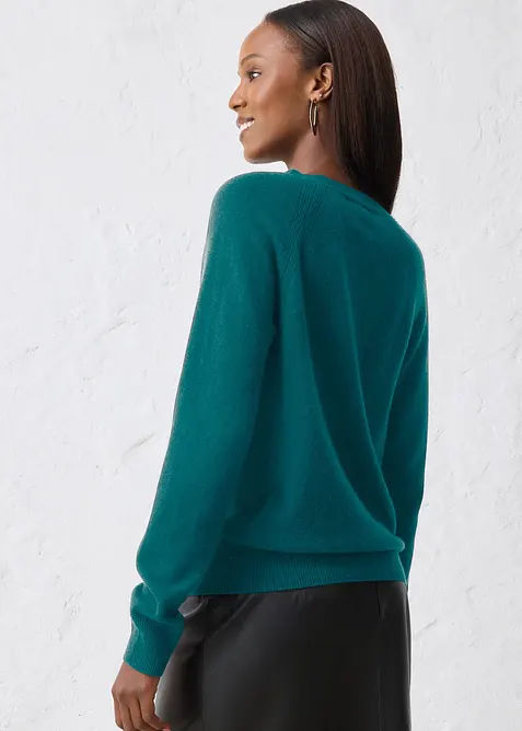 Pletený kašmírový kabátek s podílem Good Cashmere Standard®, bonprix