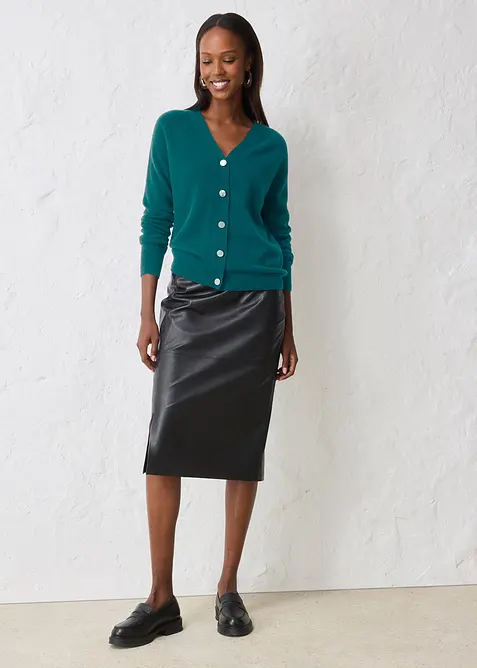 Pletený kašmírový kabátek s podílem Good Cashmere Standard®, bonprix