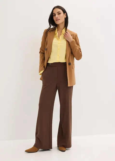 Strečov&aacute; halenka, dlouh&yacute; ruk&aacute;v, bonprix