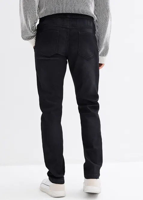 Tepl&aacute;kov&eacute; dž&iacute;ny Slim Fit, Straight, bonprix