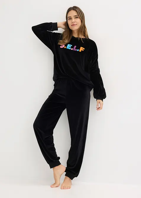 Dom&aacute;c&iacute; souprava ze sametu, bonprix