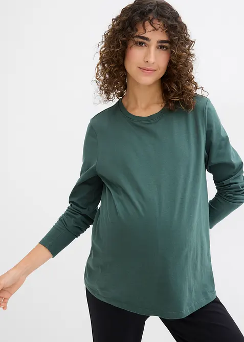 Těhotenské/kojicí tričko z čisté organické bavlny (2 ks v balení), bonprix