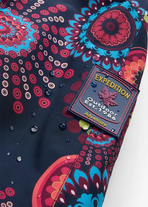 Funkční bunda s kapucí 3 v 1, nepromokavá, bonprix