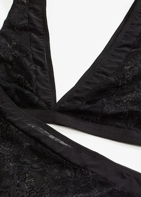 Podprsenka a vysoké kalhotky tanga (2dílná souprava), bonprix