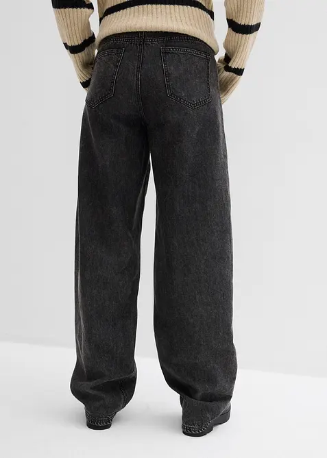 Balonov&eacute; dž&iacute;ny, Mid Waist, bonprix