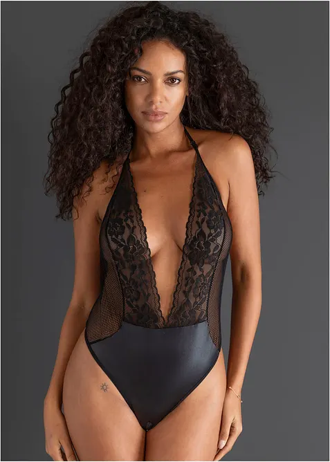 Body tanga ouvert, bonprix