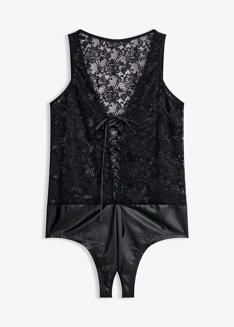 Body ouvert ve vzhledu Wetlook, bonprix