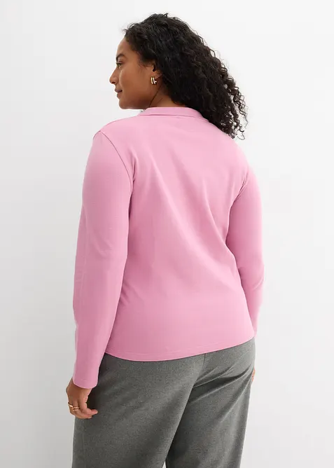 Triko polo z pik&eacute; z čist&eacute; organick&eacute; bavlny, bonprix