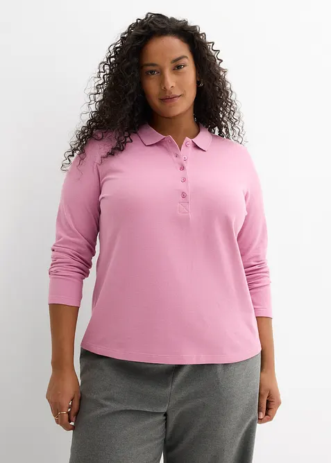 Triko polo z pik&eacute; z čist&eacute; organick&eacute; bavlny, bonprix