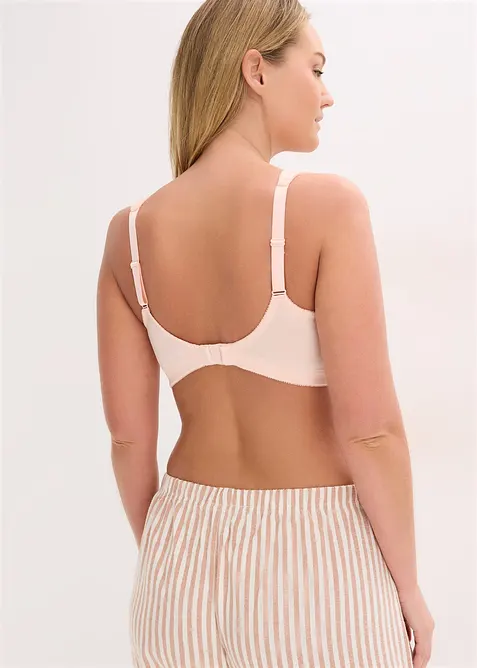 Odlehčuj&iacute;c&iacute; podprsenka bez kostic, s vypodložen&yacute;mi ram&iacute;nky, bonprix