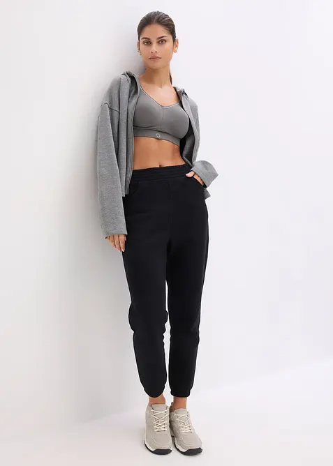 Tepl&aacute;kov&eacute; kalhoty z čist&eacute; organick&eacute; bavlny, bonprix