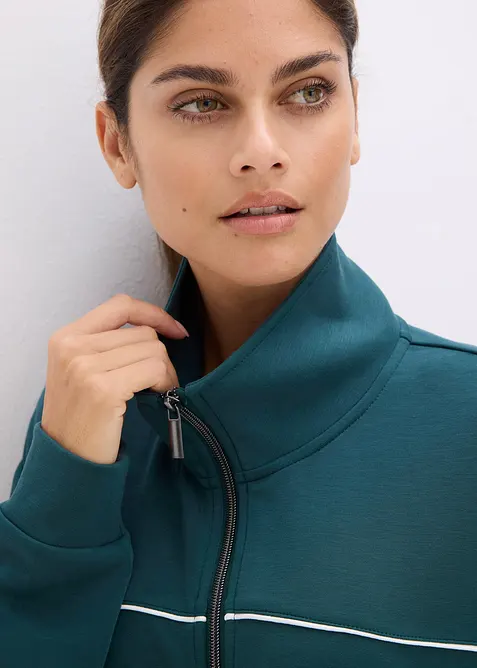 Velmi měkk&aacute; sportovn&iacute; bunda s modalem, bonprix