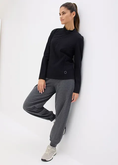 Termo funkčn&iacute; bunda s polovičn&iacute;m zipem, rychleschnouc&iacute;, bonprix