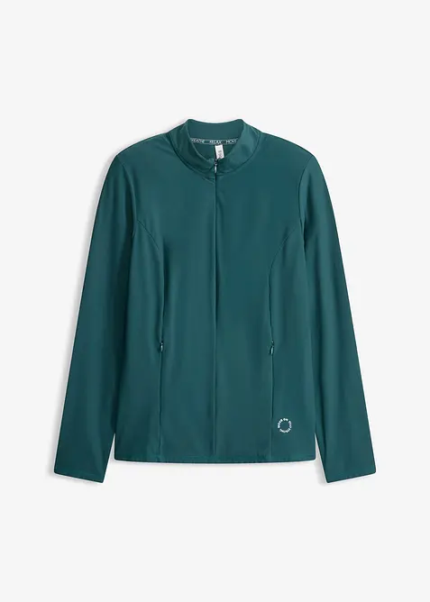 Termo funkčn&iacute; bunda s polovičn&iacute;m zipem, rychleschnouc&iacute;, bonprix