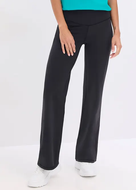 Sportovn&iacute; leg&iacute;ny ze stabiln&iacute;ho bavlněn&eacute;ho materi&aacute;lu s rovn&yacute;mi nohavicemi, bonprix