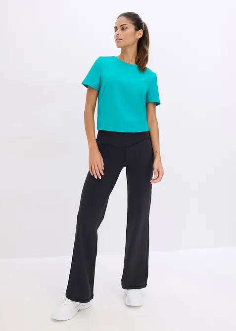 Sportovn&iacute; leg&iacute;ny ze stabiln&iacute;ho bavlněn&eacute;ho materi&aacute;lu s rovn&yacute;mi nohavicemi, bonprix