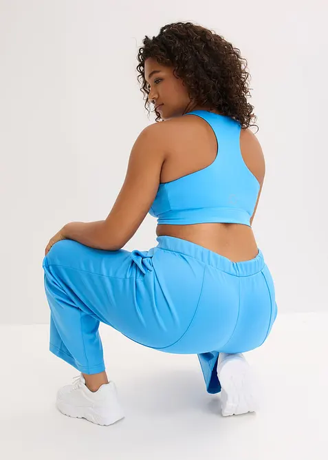 Sportovn&iacute; podprsenka s vykrojen&yacute;m zadn&iacute;m d&iacute;lem a lehkou oporou, bonprix