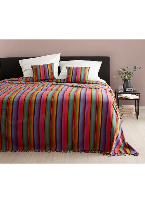 Povlak na pol&scaron;t&aacute;ř s proužky (2 ks v balen&iacute;), bonprix