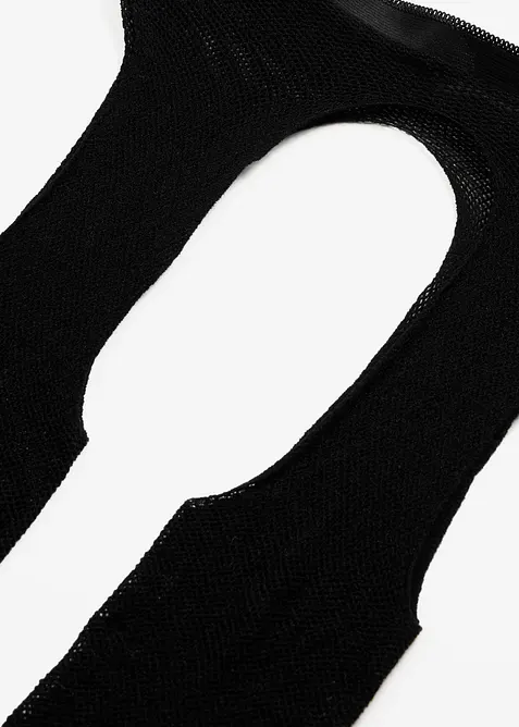 Podvazkov&eacute; punčochy s p&aacute;skem, 30 DEN, bonprix