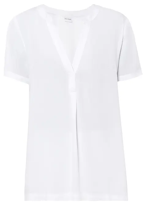 Dlouhá tunika z udržitelné viskózy, bonprix