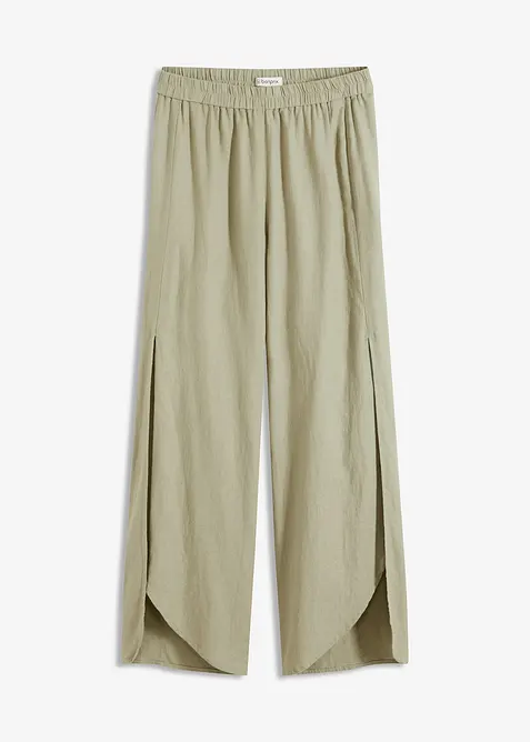 Lněné kalhoty, bonprix