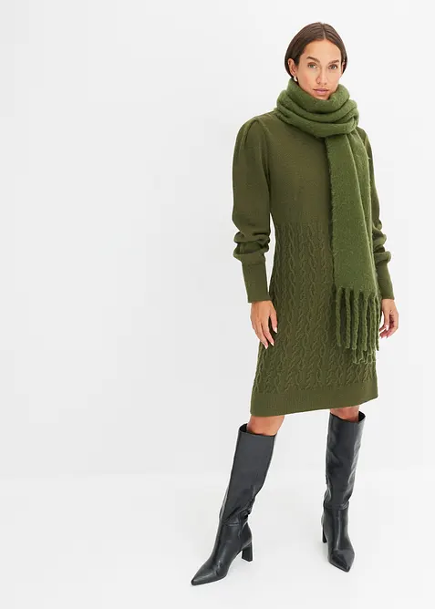 Pletené šaty, bonprix