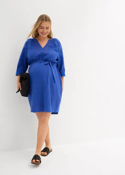 Těhotensk&eacute; &scaron;aty z čistě bavlněn&eacute;ho mu&scaron;el&iacute;nu, bonprix