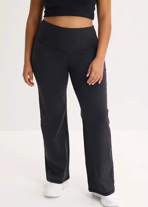 Sportovn&iacute; leg&iacute;ny ze stabiln&iacute;ho bavlněn&eacute;ho materi&aacute;lu s rovn&yacute;mi nohavicemi, bonprix