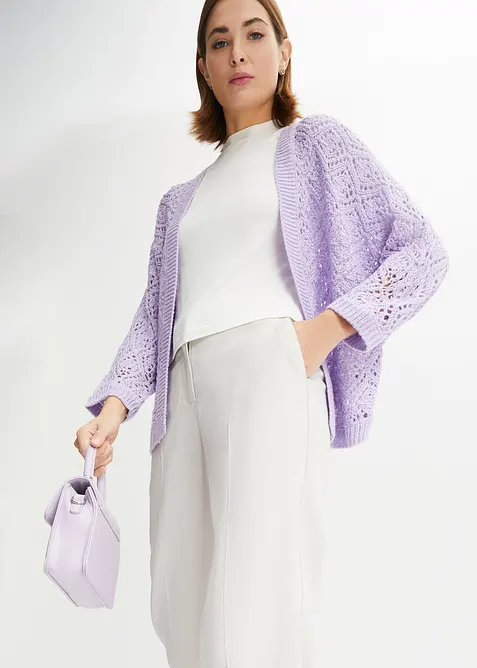 Pleten&yacute; ažurov&yacute; kab&aacute;tek, bonprix