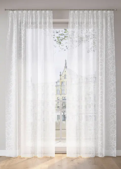 Z&aacute;clona s potiskem a recyklovan&yacute;m polyesterem (1 ks v balen&iacute;), bonprix