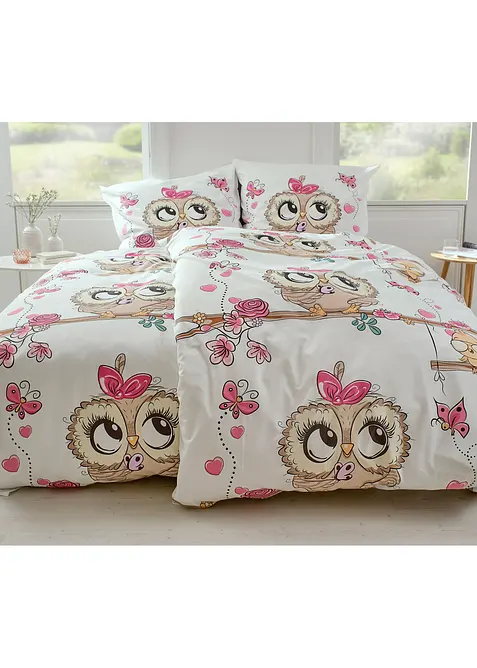 Povlečen&iacute; z bavlněn&eacute; směsi, bonprix