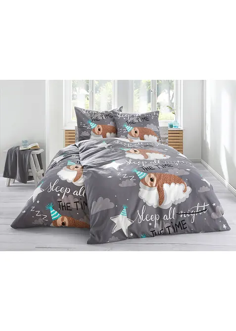 Povlečen&iacute; s květovan&yacute;m dez&eacute;nem, bonprix