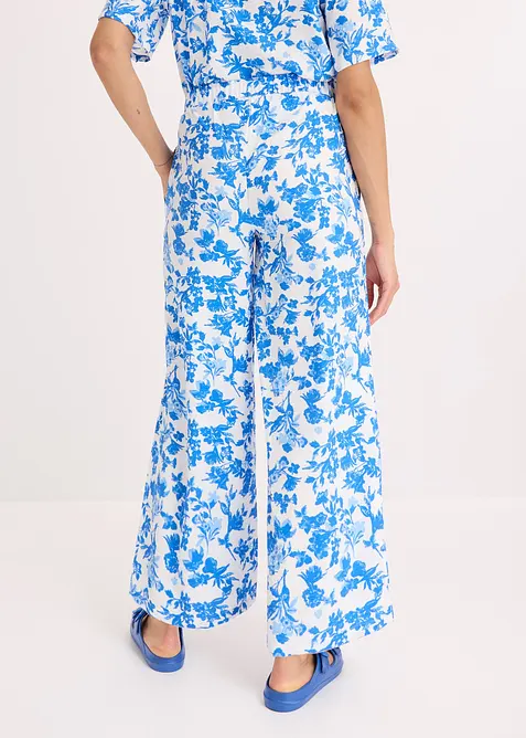 Kalhotová sukně ze splývavé viskózové směsi, bonprix