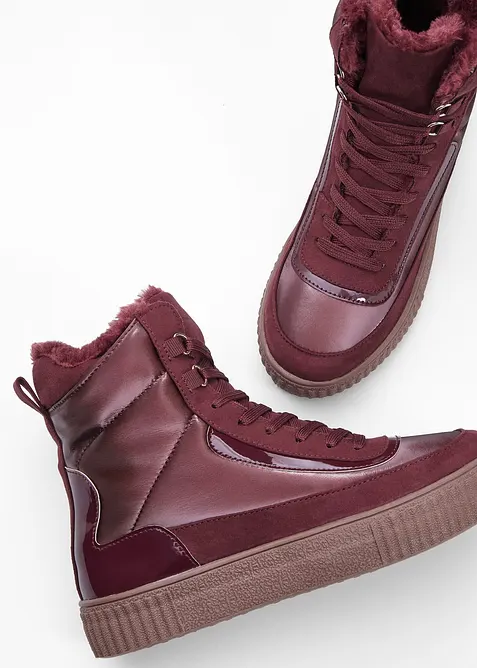 &Scaron;něrovac&iacute; kotn&iacute;kov&aacute; obuv s pod&scaron;&iacute;vkou, bonprix