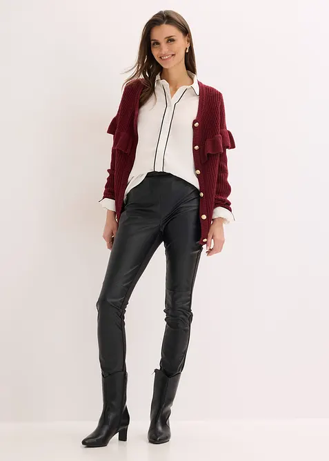 Ko&scaron;ilov&aacute; halenka ze spl&yacute;vav&eacute;ho sat&eacute;nu, bonprix