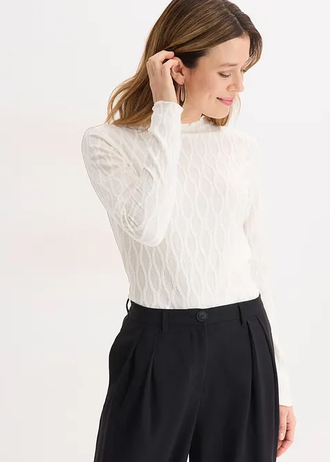 Triko s dlouh&yacute;m ruk&aacute;vem, bonprix