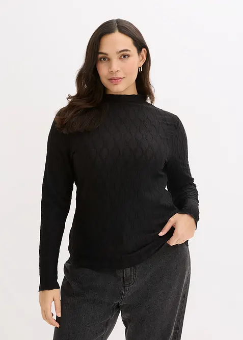 Triko s dlouh&yacute;m ruk&aacute;vem, bonprix