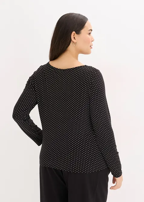 Triko z měkk&eacute; visk&oacute;zov&eacute; směsi, bonprix