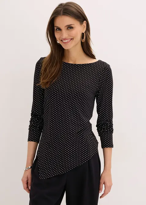 Triko z měkk&eacute; visk&oacute;zov&eacute; směsi, bonprix