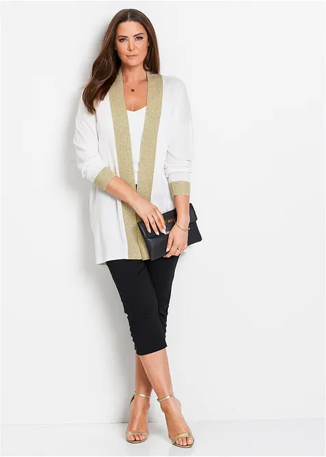 7/8 kalhoty bez zap&iacute;n&aacute;n&iacute;, se strečem, bonprix