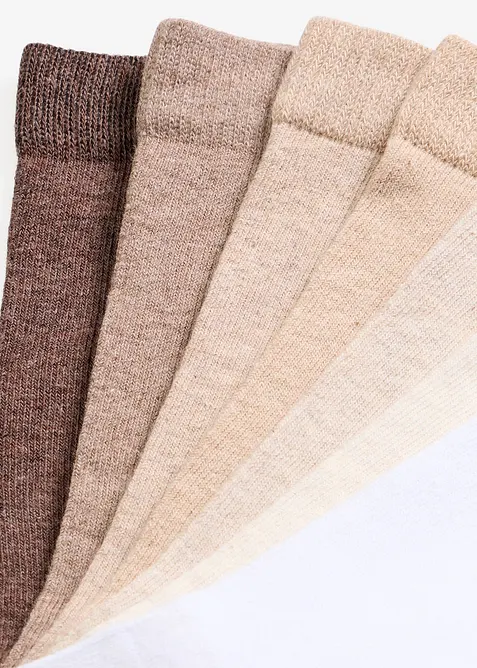 Ponožky (10 p&aacute;rů) s organickou bavlnou, bonprix