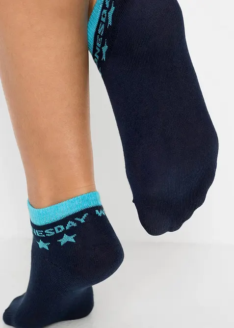 N&iacute;zk&eacute; ponožky pro děti (7 p&aacute;rů), bonprix