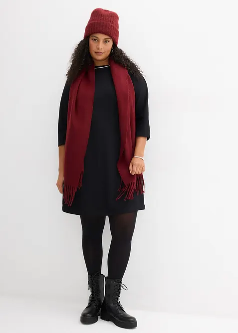 &Uacute;pletov&eacute; &scaron;aty z organick&eacute; bavlny, s kontrastn&iacute;mi paspulkami, bonprix