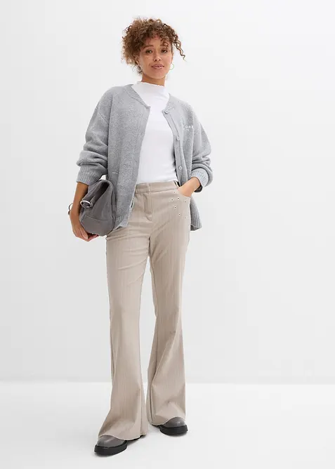 Oversize pleten&yacute; kab&aacute;tek, bonprix