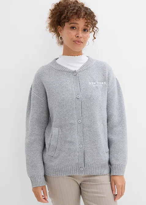 Oversize pleten&yacute; kab&aacute;tek, bonprix